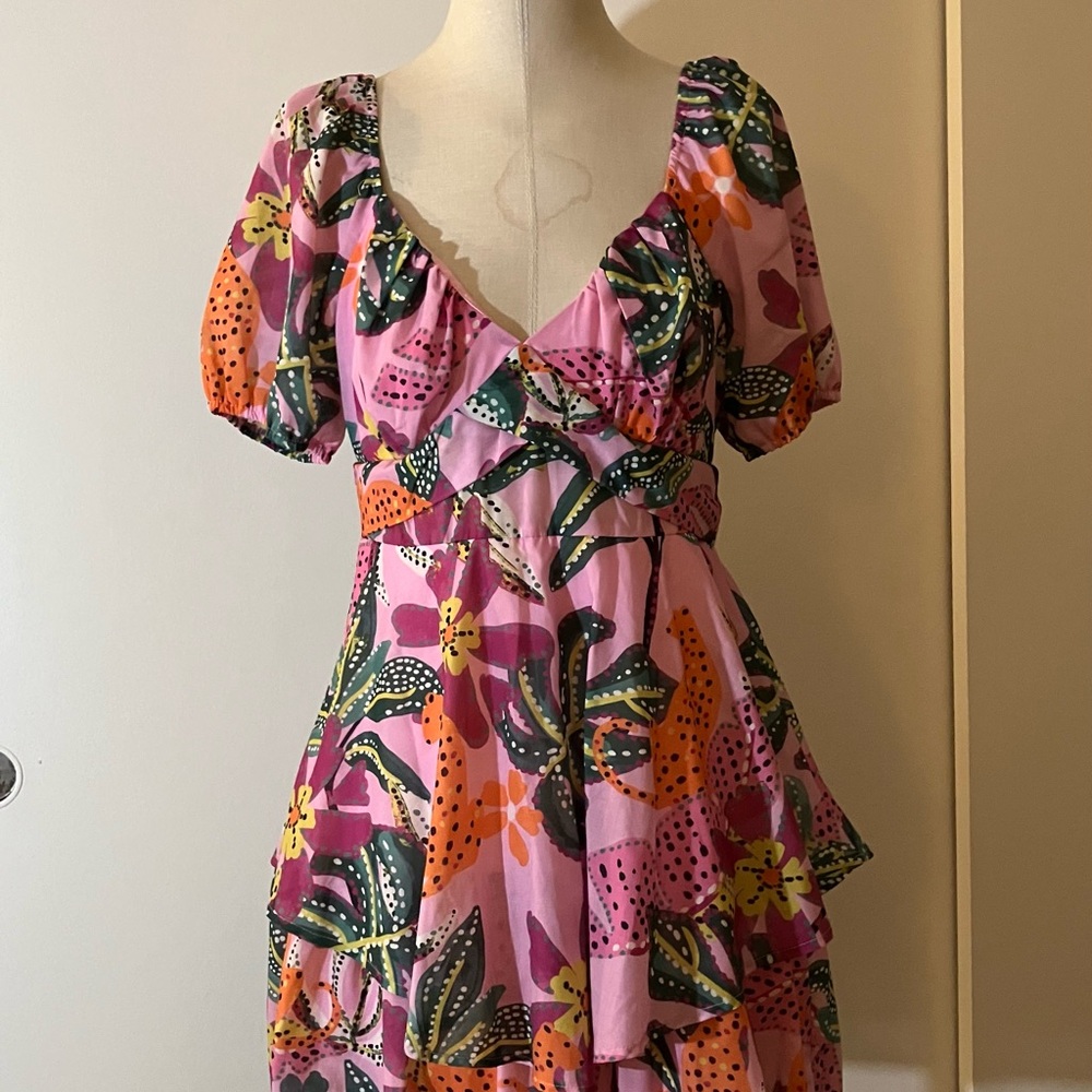 Floral Pink Dress
